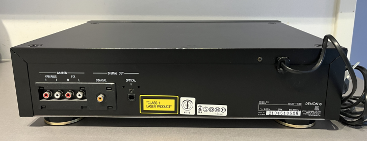 CD-spelare DENON DCD-1460