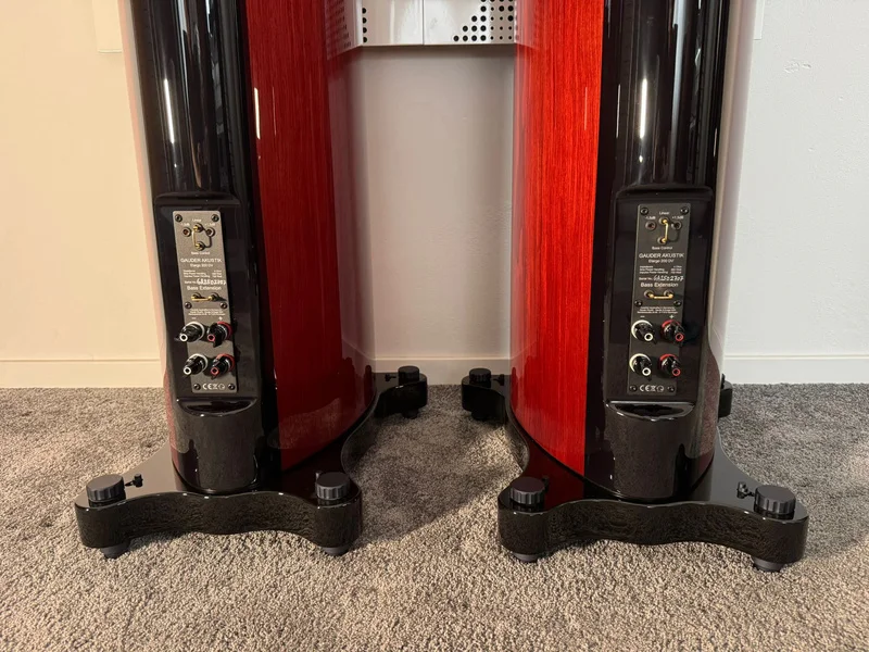 Gauder Akustik Elargo 200 &ndash; Premium High-End Floorstanding Speakers (Wine Finish) - Billede 4 af 14