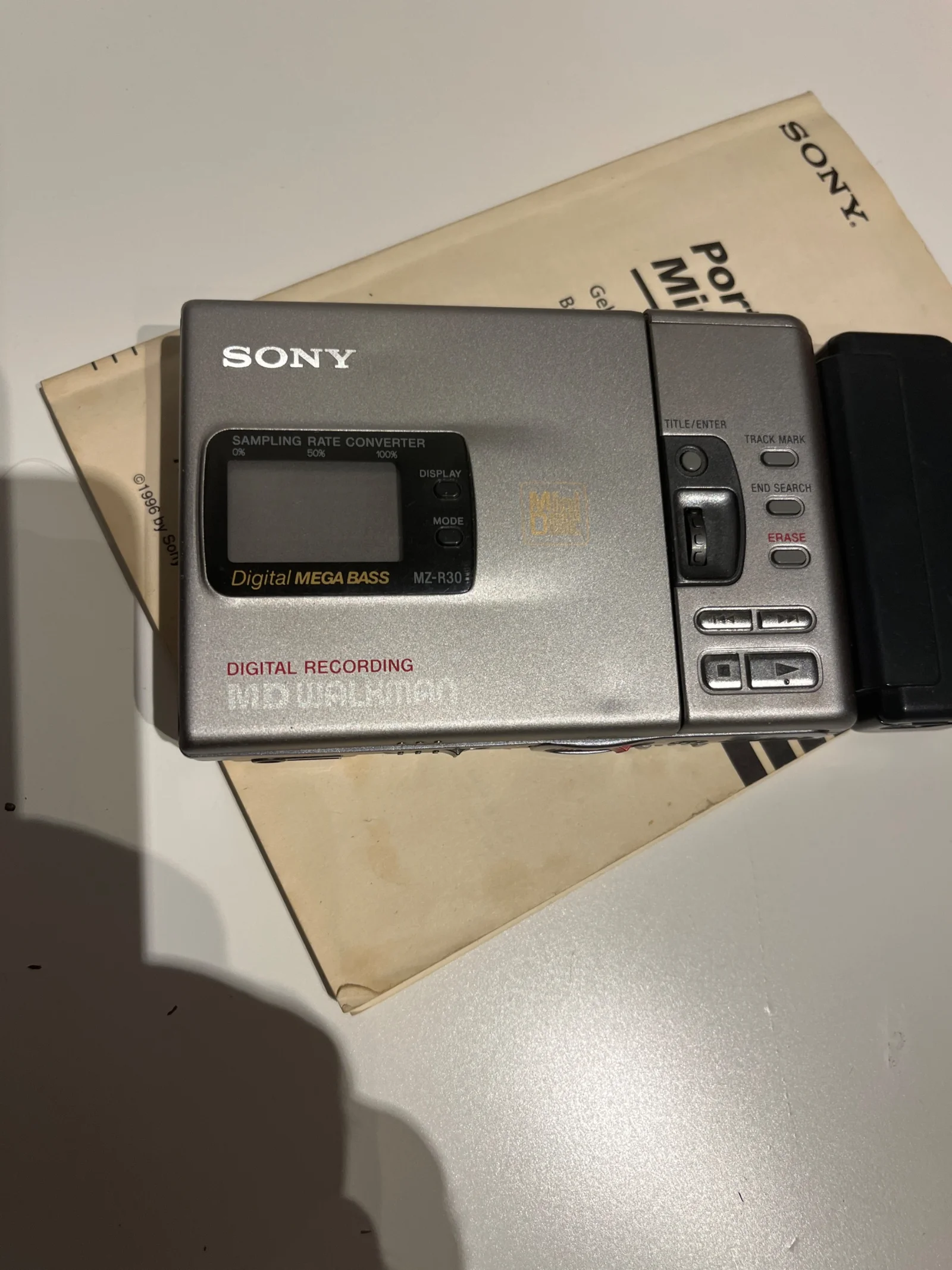 Digital Recording minidisc sony - Bild 1 av 4