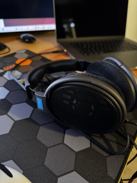 Sennheiser HD600 drygt en vecka gamla 