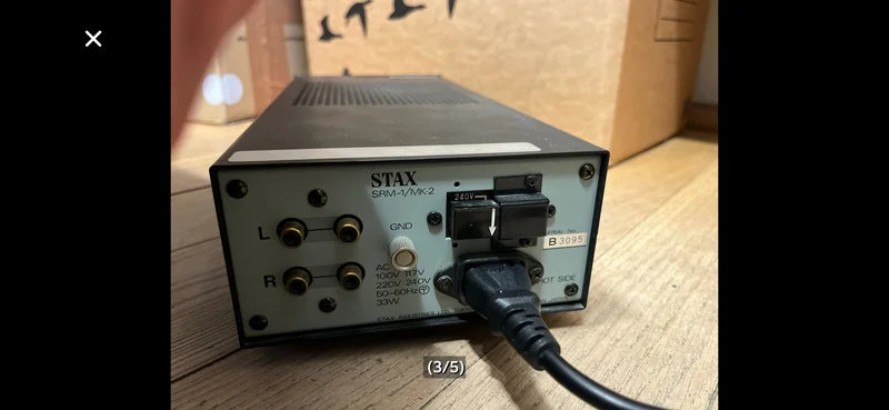STAX SRM1-MK2 STAX SRM1-MK2 - Bild 3 av 5