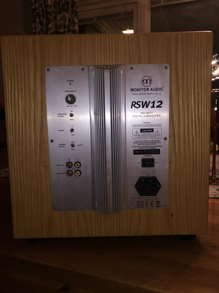 Monitor RSW12 trasig 