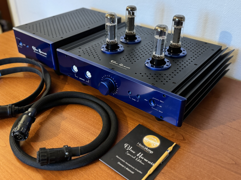 HeadAmp Blue Hawaii Special Edition BHSE RK50 elektrostat förstärkare - Bild 2 av 4