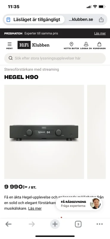 LM 88IA integrerad r&ouml;rf&ouml;rst&auml;rkare - Bild 2 av 2