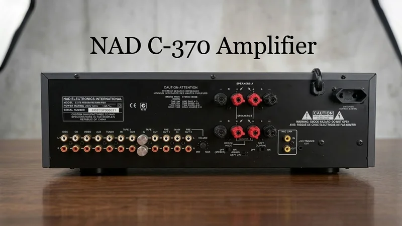 NAD C-370 stereoförstärkare NAD C-370 stereoförstärkare - Bild 3 av 3