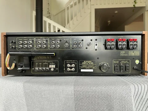 Pioneer SX-950 &ndash; originalkartong &ndash; servad med kvitto