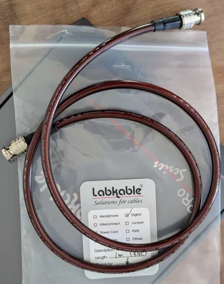 Harmonic Technology 50&Omega; Master Clock kabel BNC &ndash; 1 m