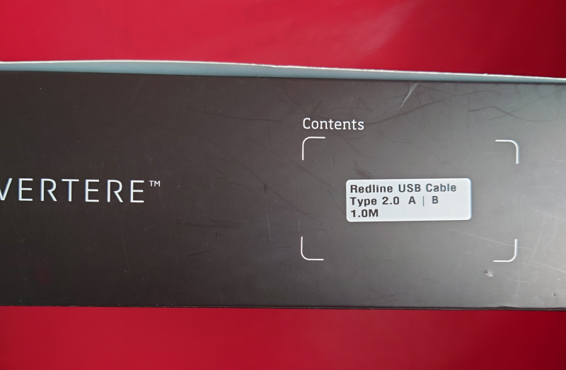 SÄLJES: VERTERE REDLINE USB-kablar,.2st. - Bild 3 av 3