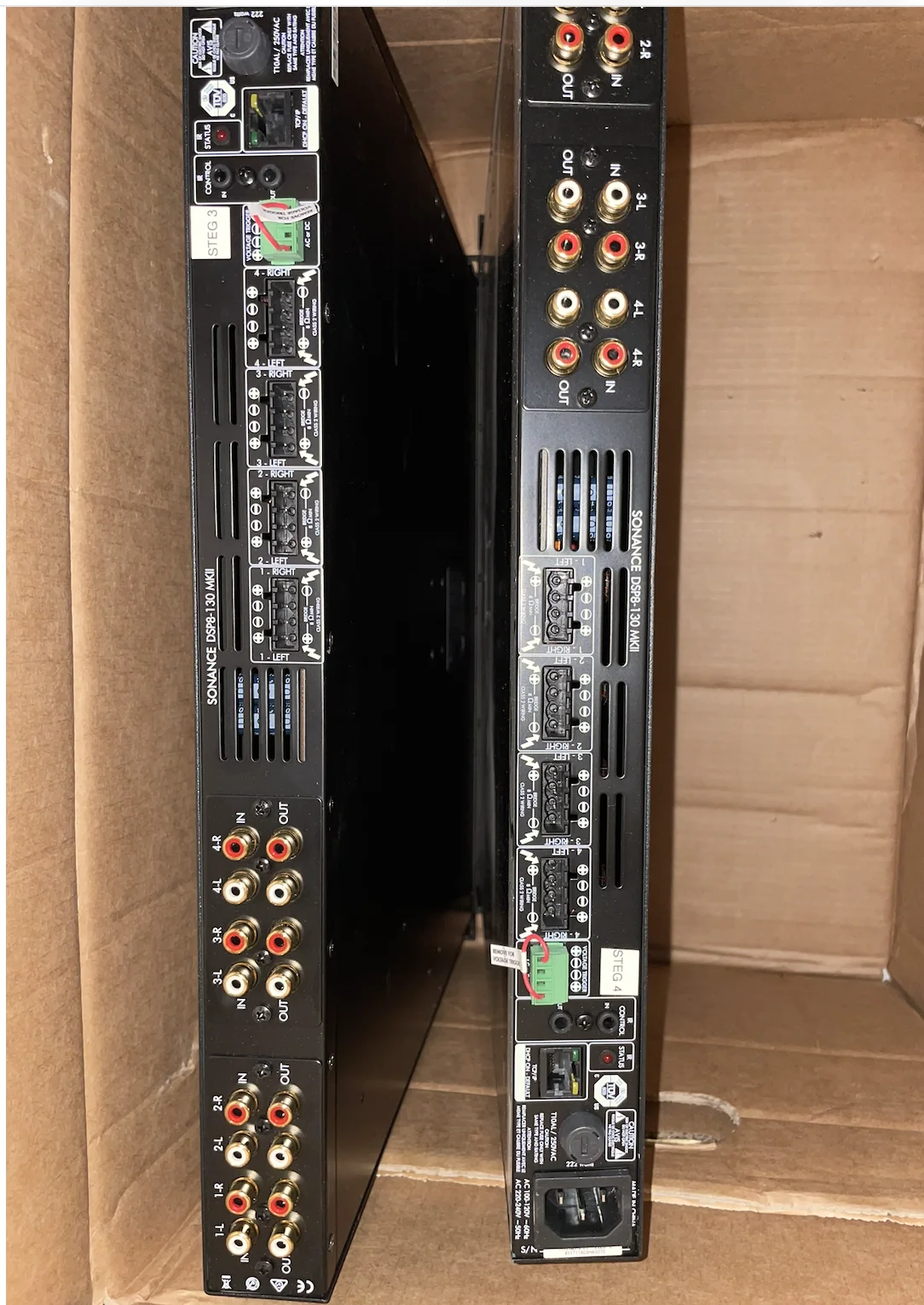 4 st Sonance Sonamp DSP 8-130 MKII - Mycket fint skick