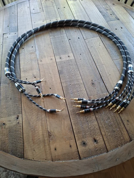 Vincent Premium Line Bi-wire h&ouml;gtalarkablar 1,6 m - Bild 5 av 5