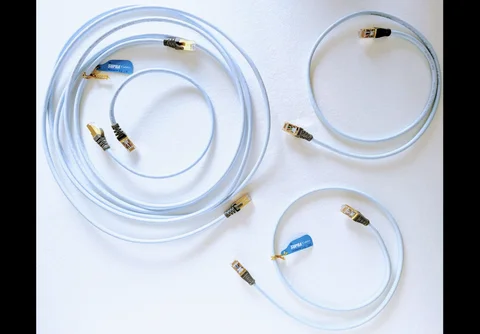 Supra CAT8 Ethernet-kablar – komplett set (4m + 1m + 1m...