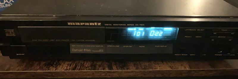 Klassiskt Marantz-torn &ndash; CD-65, CD-75DX (Digital Monitoring) & CD-42 mkII - Bild 4 av 5