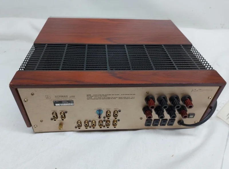 Luxman L550 klass A Luxman L550 klass A - Bild 2 av 2
