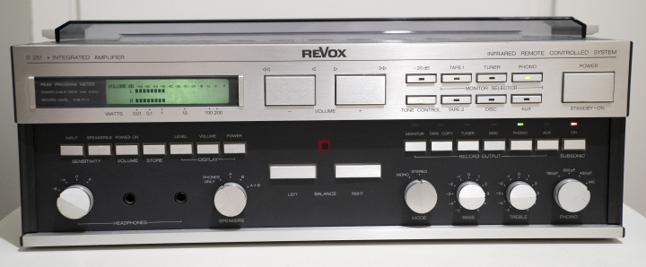 Revox B251 Stereo Integrated Amplifier (1985)