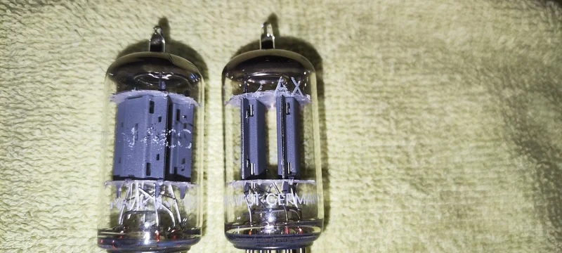 Ett par Matchade Dynaco/Telefunken 12AX7 / ECC 83 testar GOOD. - Kuva 2 / 5