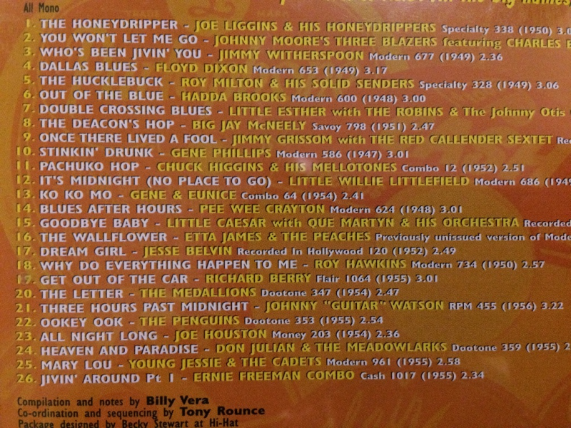 CD - RHYTHM & BLUES / BLUESROCK / SWING 20-30kr/st (Fint Skick) - Bild 7 av 7