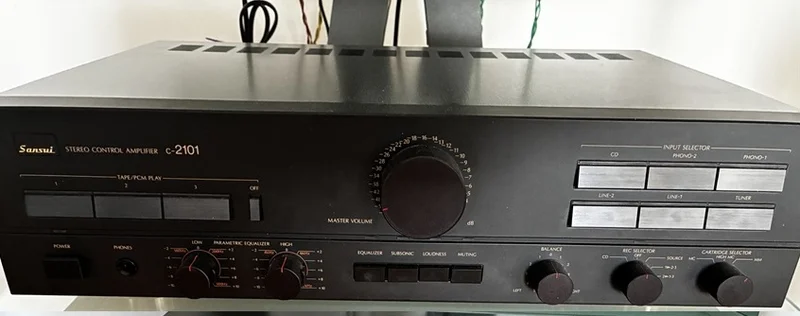Sansui C-2101 försteg Sansui C-2101 försteg - Bild 1 av 4