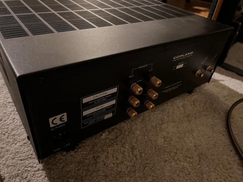 Copland CTA 505 Rörslutsteg, 2x68watt Copland CTA 505 Rörslutsteg, 2x68watt - Bild 3 av 5