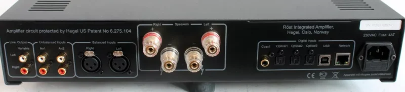 Hegel R&ouml;st svart mint condition - Bild 4 av 4