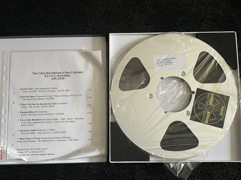 Opus 3 Analogue BLUES Recordings 38 cm/s