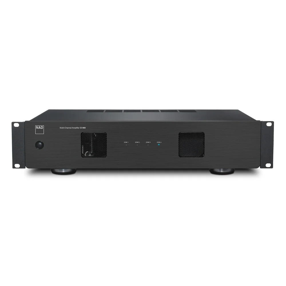 NAD CI 980 multi-channel förstärkare svart