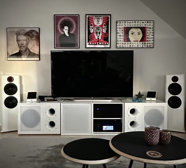 Ino Audio i28 samt profundus Y-2 bassystem, CR80s