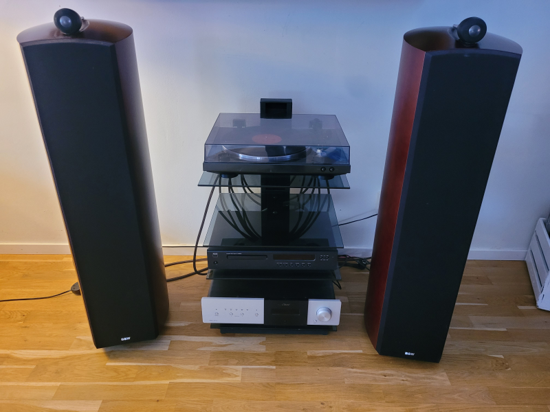 B&W Nautilus 803, Classé CAP-151, Tara Labs, HiFi-bänk - Bild 1 av 8