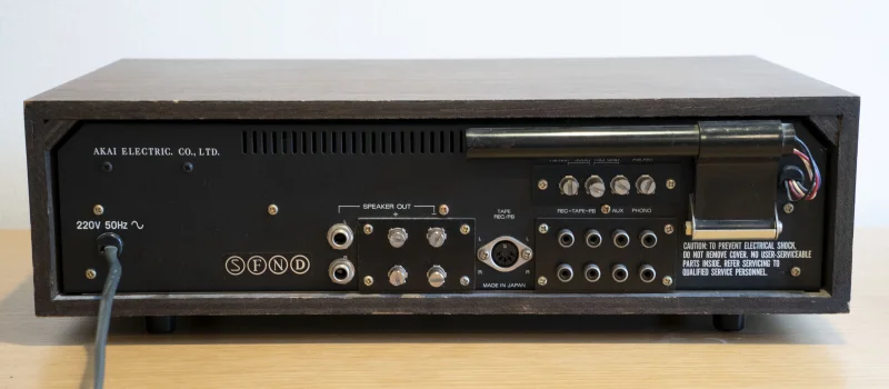 Akai AA-6200 Receiver Akai AA-6200 Receiver - Bild 4 av 5