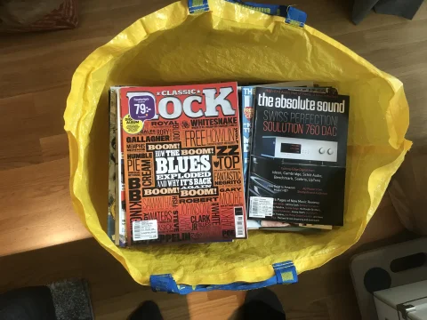 Engelska/Amerikanska hifi och musiktidningar