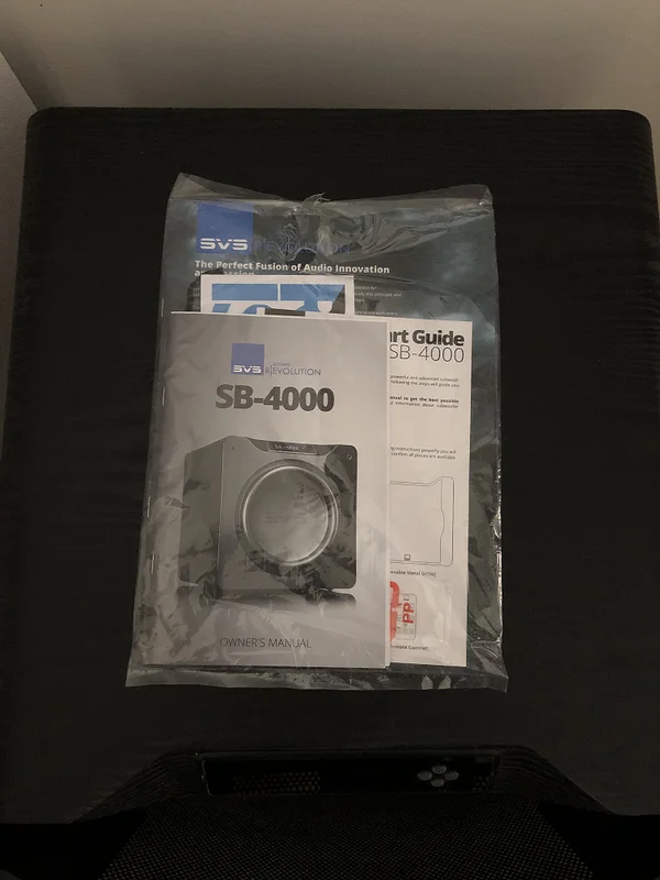 SVS SB-4000 Subwoofer - Bild 5 av 8