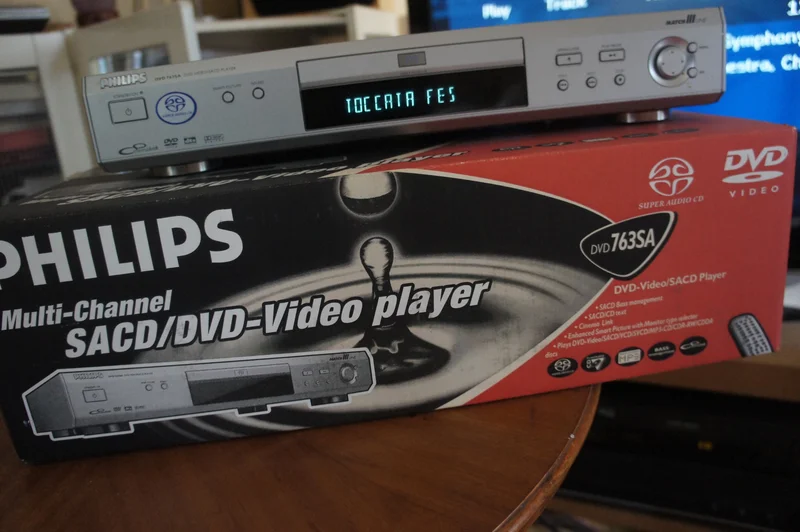 Philips SACD spelare (dvd 763SA) L&Auml;S INFO!!! - Bild 4 av 5