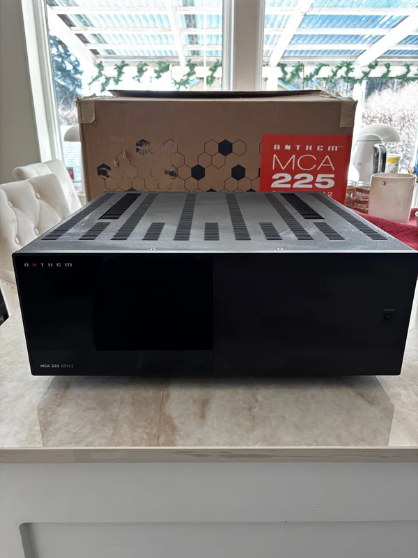Anthem MCA 225 Gen 2 – High-End slutsteg (2x225W) Anthem MCA 225 Gen 2 – High-End slutsteg (2x225W) - Bild 1 av 5