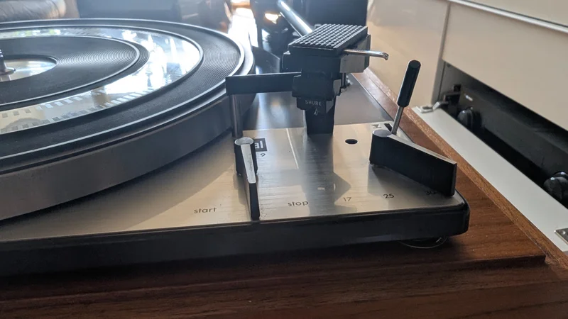 Renoverad Dual 1219 skivspelare - Bild 4 av 6