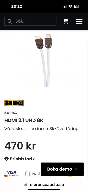 Supra hdmi kabel