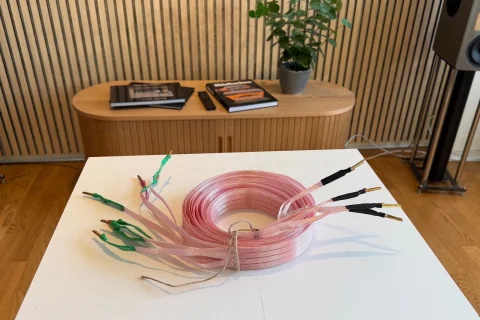 Nordost Heimdal Biwire 2*3m - Beg högtalarkabel