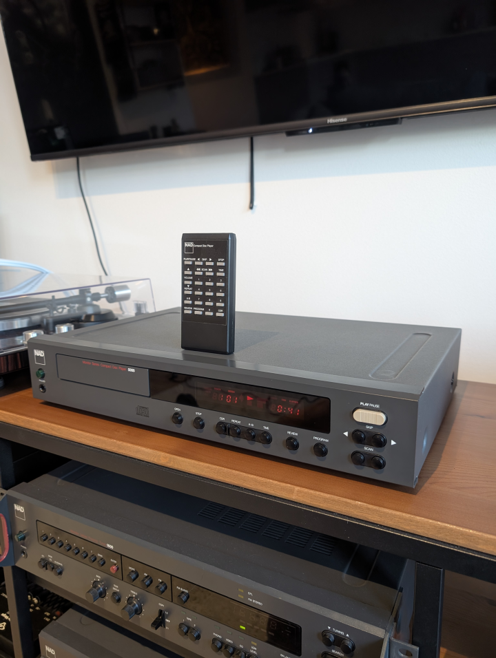 NAD Monitor Series CD 5000 i kanonskick!