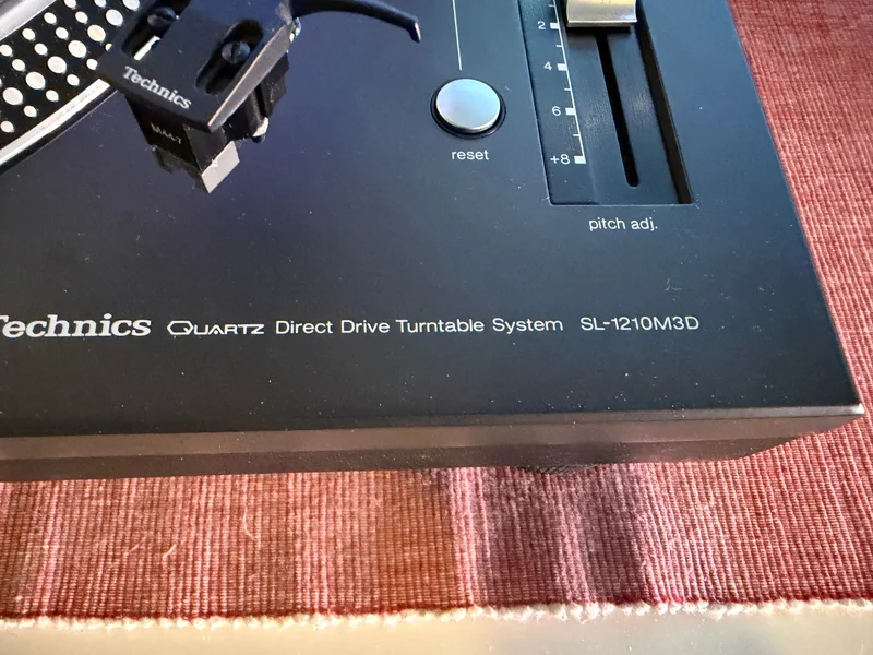 Technics SL-1210M3D, ej DJ anv&auml;nd. - Bild 4 av 6