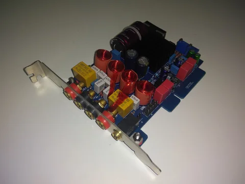 Inbyggnadsförstärkare för PC T-AMP