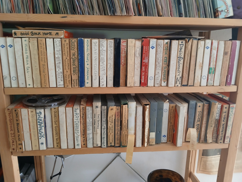 Rullbandspelare GX-630-SS med stor samling band säljes - Bild 6 av 6