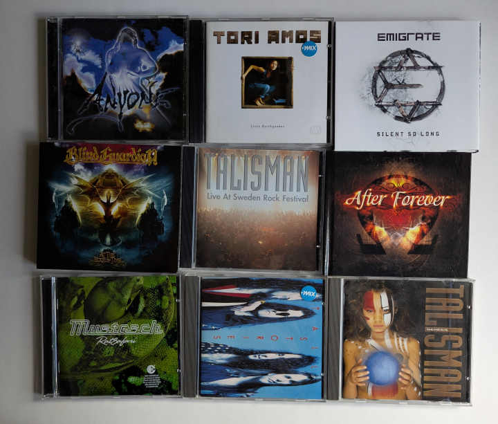 Div rock / prog rock CD 30:- st