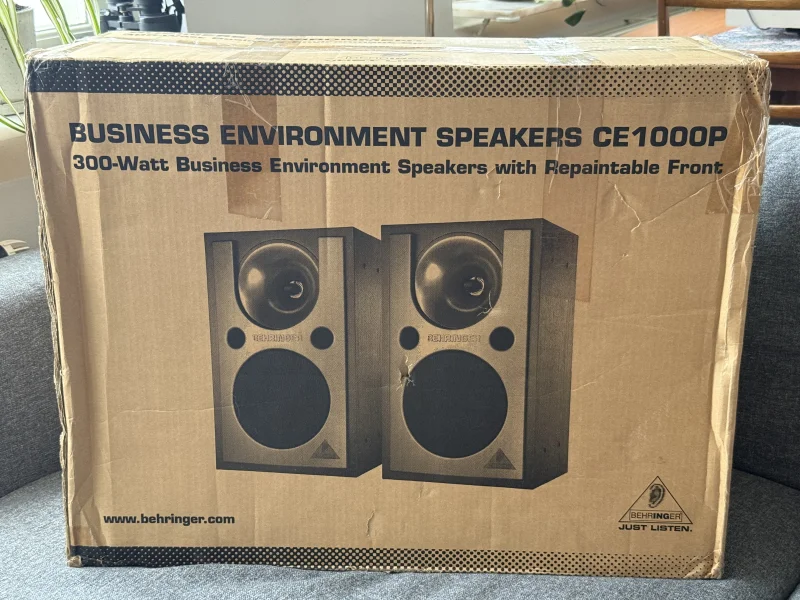 Helt nya superstarka Multi Purpose-h&ouml;gtalare &ndash; Behringer CE1000P - Bild 2 av 2