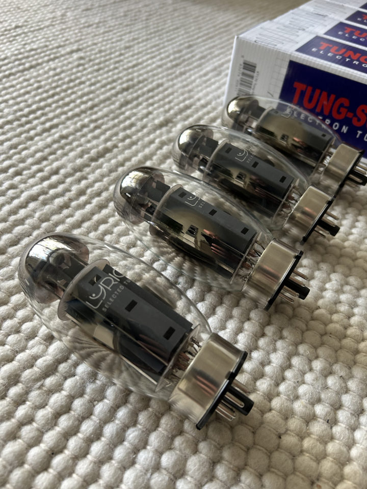 Tung-Sol KT-150 matchad kvartett