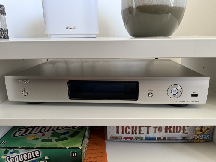 Audiovector Mi3 Signature, Arcam A-90, Denon streamer, Audioquest-kablar
