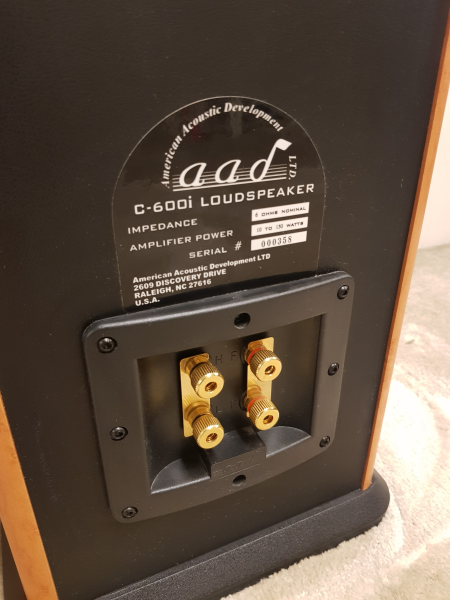 AAD C-600i Högtalare made in USA - Bild 16 av 18