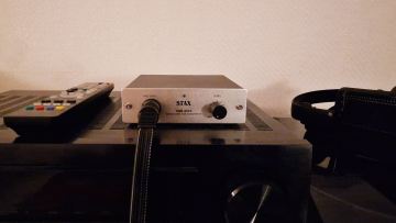 Stax SR-207 + SRM-252S Amp + Music Streamer II