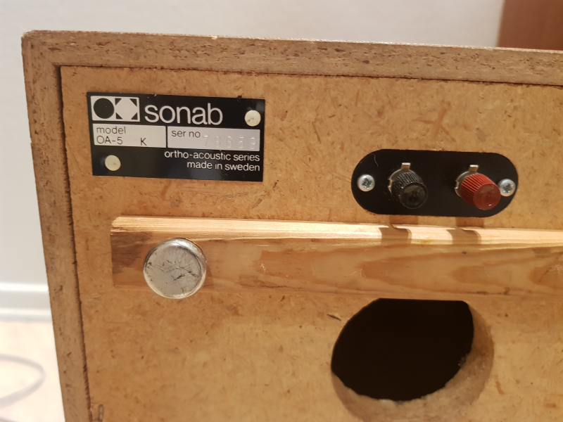 SONAB OA-5 Rundstrålande Högtalare SONAB OA-5 Rundstrålande Högtalare - Bild 9 av 10