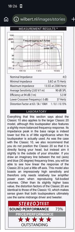 Audio Physic Classic 20 - Glasfinish - Bild 5 av 5