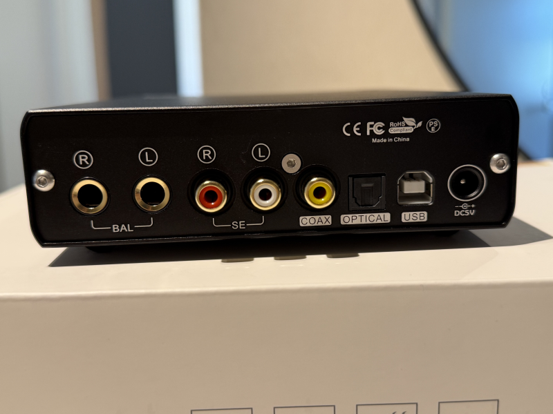 Topping E50 DAC – MQA, Hi-Res, TRS/RCA Topping E50 DAC – MQA, Hi-Res, TRS/RCA - Bild 2 av 3