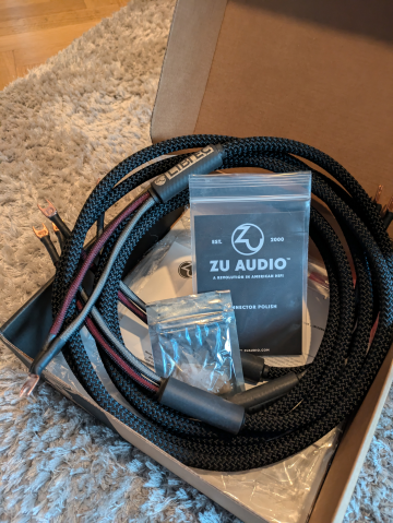 Högtalarkabel Zu Audio ! Högtalarkabel Zu Audio ! - Bild 1 av 2