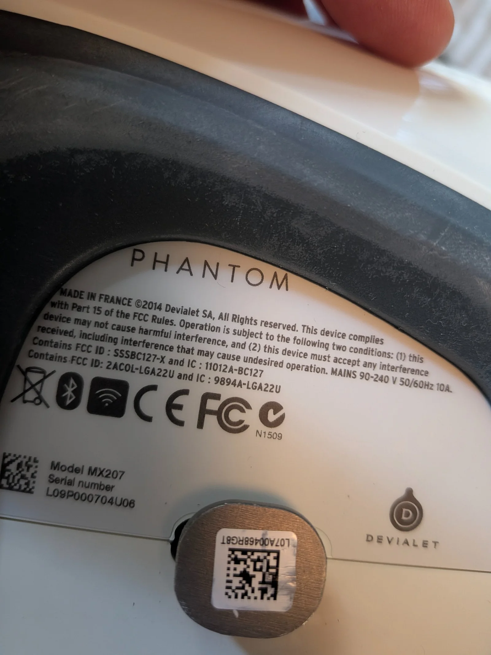 Devialet Gold Phantom Stereopar (108 dB) inkl. stativ &amp; tillbeh&ouml;r - Bild 2 av 4